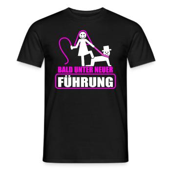 Junggesellenabschied Poltern Polterabend JGA - Männer T-Shirt - Schwarz - Vorne - AI Model Male 178 light (178cm)