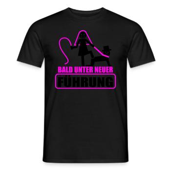 Junggesellenabschied Poltern Polterabend JGA - Männer T-Shirt - Schwarz - Vorne - AI Model Male 178 light (178cm)