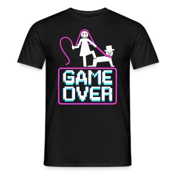 Bachelor party rumbling bachelor party - Men's T-Shirt - black - Front - AI Model Male 178 light (178cm)