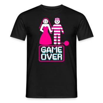 Junggesellenabschied Poltern Polterabend JGA - Männer T-Shirt - Schwarz - Vorne - AI Model Male 178 light (178cm)