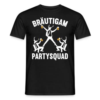 Junggesellenabschied Poltern Polterabend JGA - Männer T-Shirt - Schwarz - Vorne - AI Model Male 178 light (178cm)