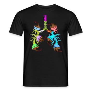 Ramen Geschenk Japanische Nudeln Lustig Ramen - Männer T-Shirt - Schwarz - Vorne - AI Model Male 178 light (178cm)