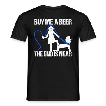 Enterrement de vie de garçon grondant enterrement de vie de garçon - T-shirt homme - noir - Devant - AI Model Male 178 light (178cm)
