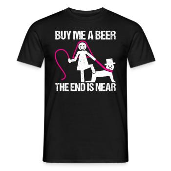 Bachelor party rumbling bachelor party - Men's T-Shirt - black - Front - AI Model Male 178 light (178cm)