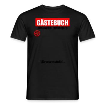 Junggesellenabschied Polterabend JGA Männer - Männer T-Shirt - Schwarz - Vorne - AI Model Male 178 light (178cm)