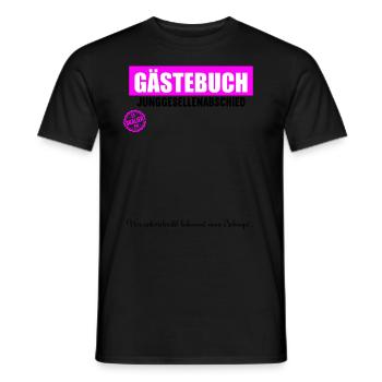 Junggesellenabschied Polterabend JGA Männer - Männer T-Shirt - Schwarz - Vorne - AI Model Male 178 light (178cm)