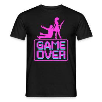Bachelor party rumbling bachelor party - Men's T-Shirt - black - Front - AI Model Male 178 light (178cm)