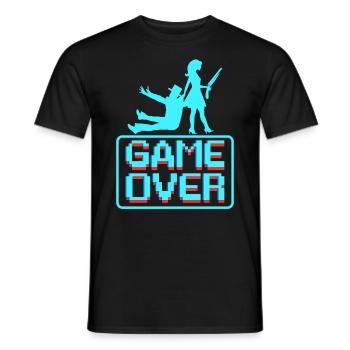 Bachelor party rumbling bachelor party - Men's T-Shirt - black - Front - AI Model Male 178 light (178cm)