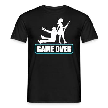 Bachelor party rumbling bachelor party - Men's T-Shirt - black - Front - AI Model Male 178 light (178cm)