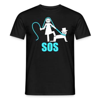 Junggesellenabschied Polterabend JGA Männer - Männer T-Shirt - Schwarz - Vorne - AI Model Male 178 light (178cm)