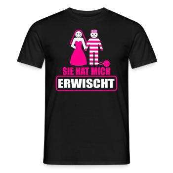 Junggesellenabschied Polterabend JGA Männer - Männer T-Shirt - Schwarz - Vorne - AI Model Male 178 light (178cm)