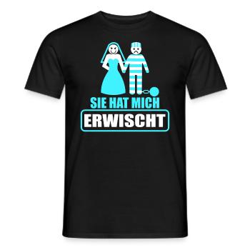 Junggesellenabschied Polterabend JGA Männer - Männer T-Shirt - Schwarz - Vorne - AI Model Male 178 light (178cm)