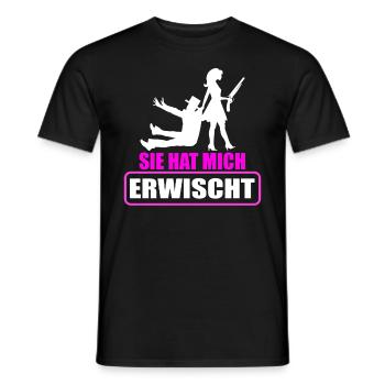 Junggesellenabschied Polterabend JGA Männer - Männer T-Shirt - Schwarz - Vorne - AI Model Male 178 light (178cm)