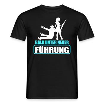 Junggesellenabschied Poltern Polterabend JGA - Männer T-Shirt - Schwarz - Vorne - AI Model Male 178 light (178cm)