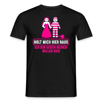 Junggesellenabschied Polterabend JGA Männer - Männer T-Shirt - Schwarz - Vorne - AI Model Male 178 light (178cm)