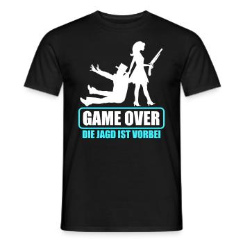 Junggesellenabschied Polterabend JGA Männer - Männer T-Shirt - Schwarz - Vorne - AI Model Male 178 light (178cm)