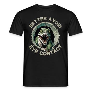 Basilisk, Mythical Creature, Fairy Tale Figure, Creature, Myth - Men's T-Shirt - black - Front - AI Model Male 178 light (178cm)