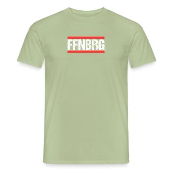 Offenburgerin Offenburger Offenburg - Männer T-Shirt - Sage - Vorne - AI Model Male 178 light (178cm)