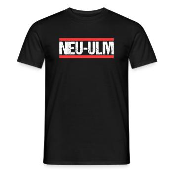 Neu Ulmerin Neu Ulmer Neu Ulm - Männer T-Shirt - Schwarz - Vorne - AI Model Male 178 light (178cm)