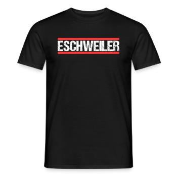Eschweilerin Eschweilerer Eschweiler - Men's T-Shirt - black - Front - AI Model Male 178 light (178cm)