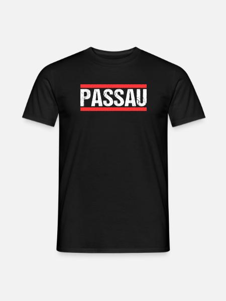 Passauerin Passauer Passau - T-shirt homme - noir