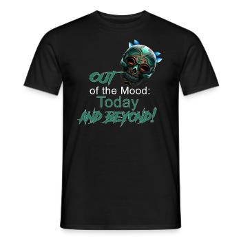 Zero Mood: Today and Beyond! - Men's T-Shirt - black - Front - AI Model Male 178 light (178cm)