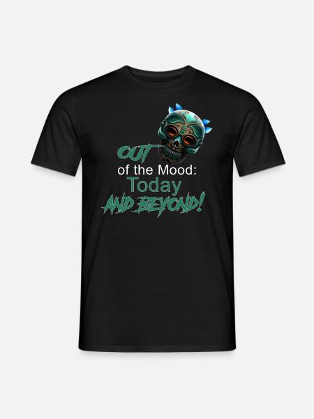 Zero Mood: Today and Beyond! - Men's T-Shirt - black
