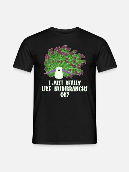 Nudibranches nudibranches - T-shirt homme - noir