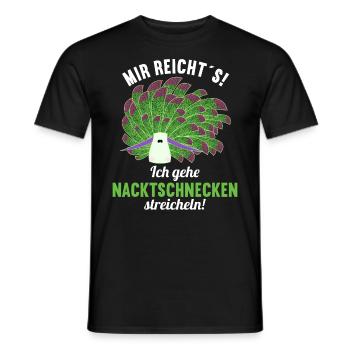 Nudibranch Nacktkiemer Nacktschnecken - Männer T-Shirt - Schwarz - Vorne - AI Model Male 178 light (178cm)