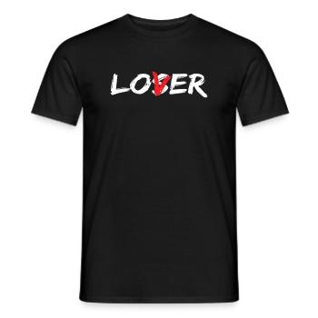 Amant lâche - T-shirt homme - noir - Devant - AI Model Male 178 light (178cm)