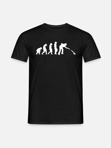 Boulespiel Boccia Petanque Kugeln Boules-Spieler - Männer T-Shirt - Schwarz