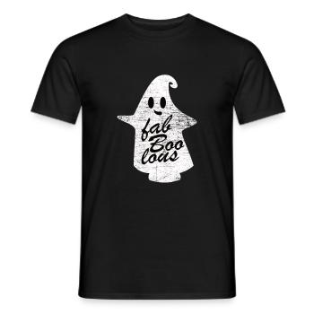 FaBOOlous Fabuleux Halloween - T-shirt homme - noir - Devant - AI Model Male 178 light (178cm)