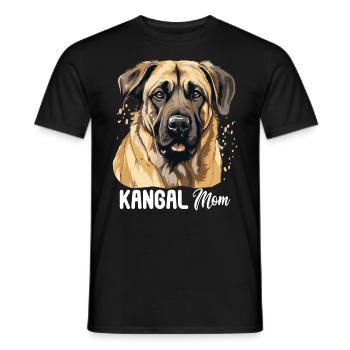 Chien Kangal - T-shirt homme - noir - Devant - AI Model Male 178 light (178cm)