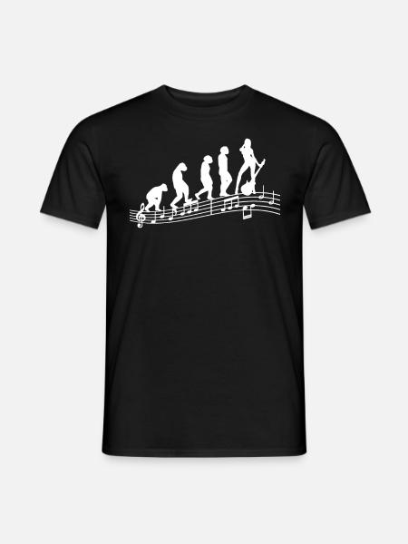 Guitaristes Guitares électriques Guitare acoustique Femme - T-shirt homme - noir