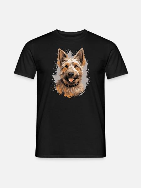 Dog Berger Picard - Men's T-Shirt - black