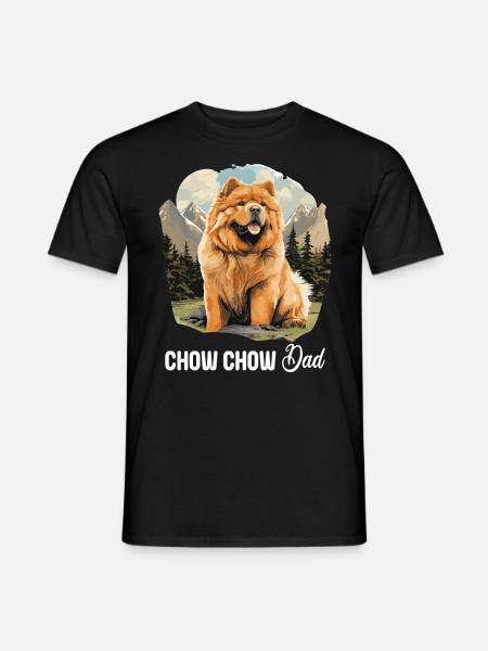 Dog Chow Chow - Men's T-Shirt - black