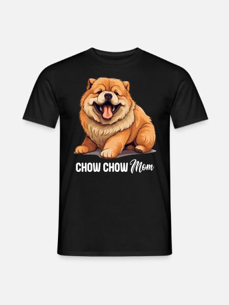 Dog Chow Chow - Men's T-Shirt - black