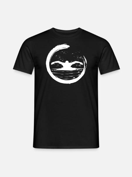Nageurs Natation Natation - T-shirt homme - noir