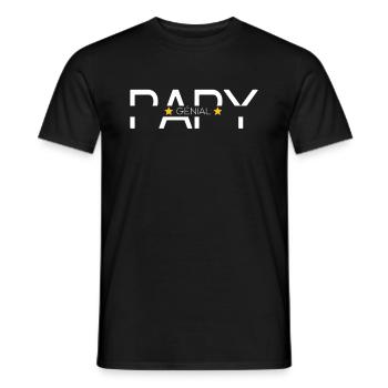 Papy Génial personnalisé Noms petits-enfants - T-shirt homme - noir - Devant - AI Model Male 178 light (178cm)