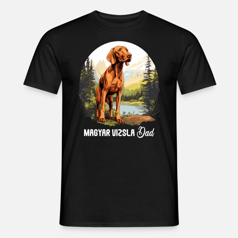 Magyar Vizsla - Männer T-Shirt - Schwarz