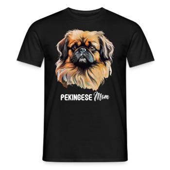 Pékinois - T-shirt homme - noir - Devant - AI Model Male 178 light (178cm)