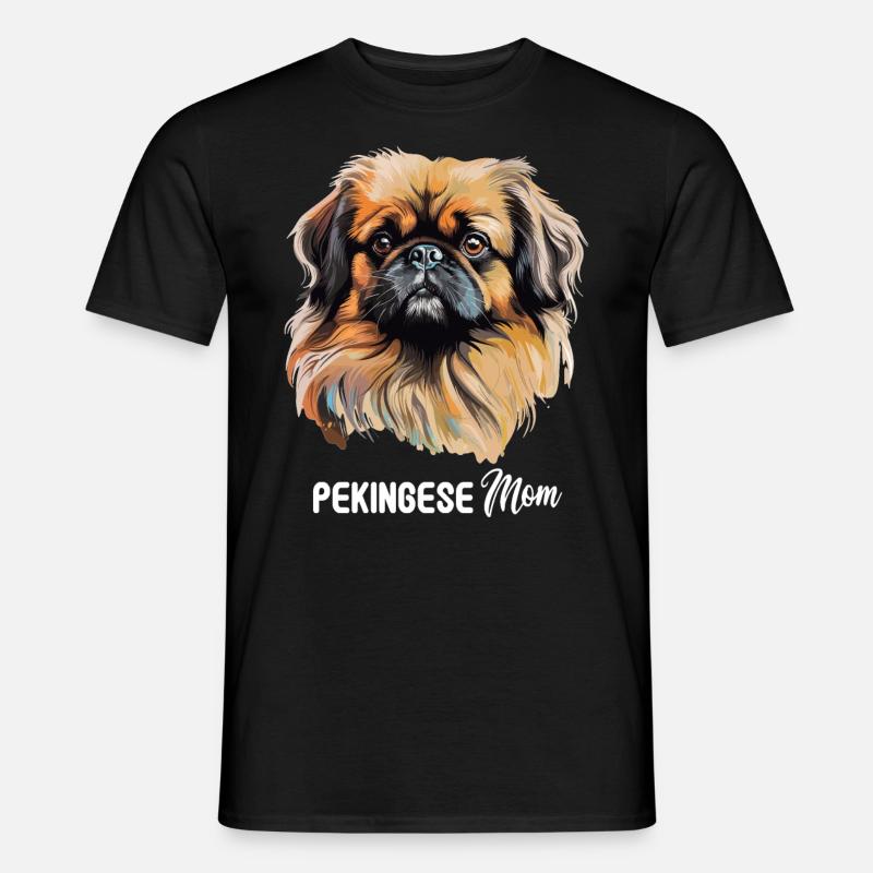 Pekingese - Männer T-Shirt - Schwarz
