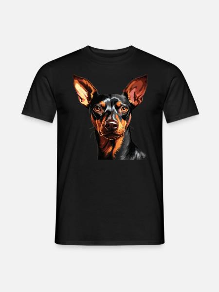 Pinscher - Men's T-Shirt - black