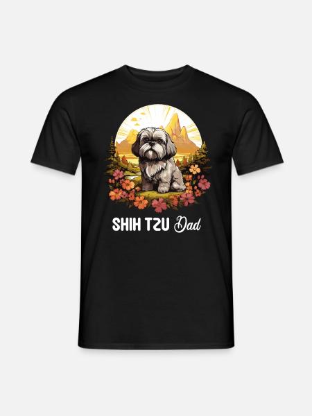 Shih Tzu - Men's T-Shirt - black