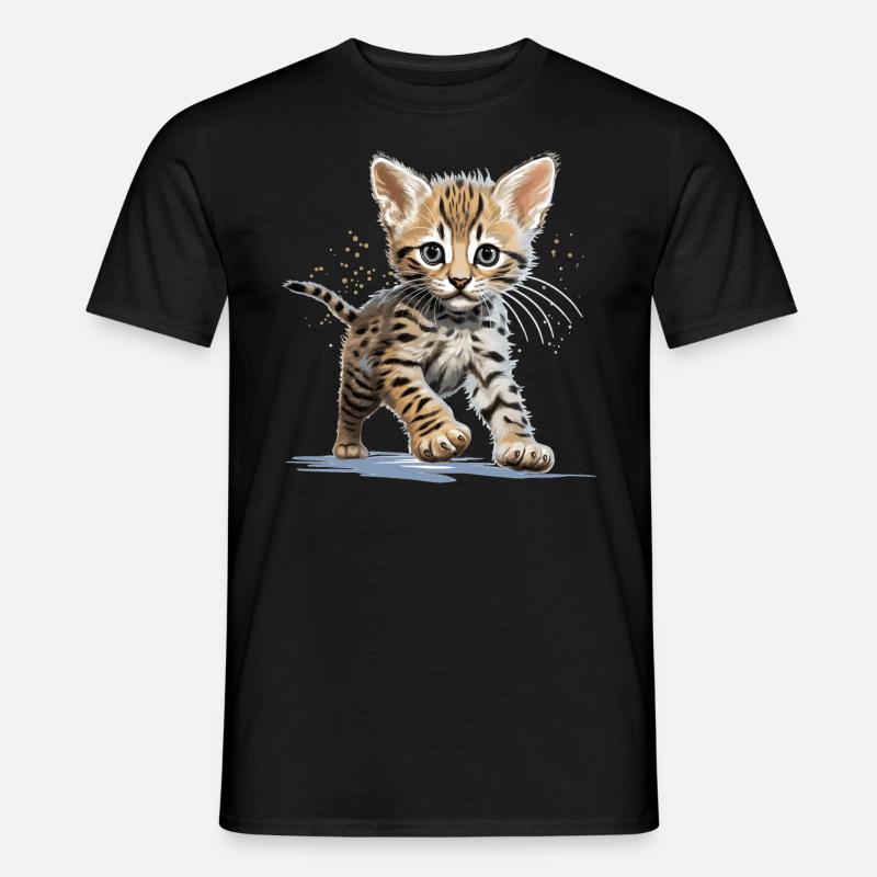 Savannah - Männer T-Shirt - Schwarz