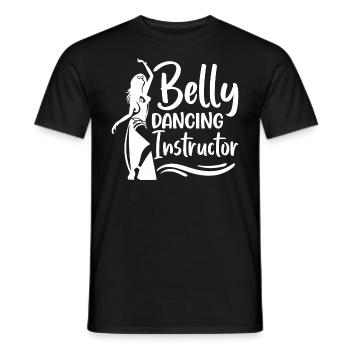 Citations de danse jazz Danseur drôle Raqs sharqi Swing - T-shirt homme - noir - Devant - AI Model Male 178 light (178cm)