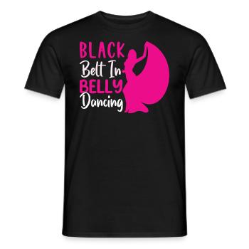 Citations de danse drôles Danseur drôle Raqs sharqi Swing - T-shirt homme - noir - Devant - AI Model Male 178 light (178cm)