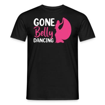 Citations de danse drôles Danseur drôle Raqs sharqi Swing - T-shirt homme - noir - Devant - AI Model Male 178 light (178cm)