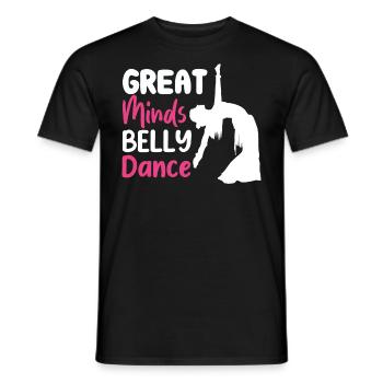 Citations de danse drôles Danseur drôle Raqs sharqi Swing - T-shirt homme - noir - Devant - AI Model Male 178 light (178cm)