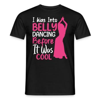 Citations de danse drôles Danseur drôle Raqs sharqi Swing - T-shirt homme - noir - Devant - AI Model Male 178 light (178cm)